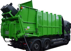 hecklader + truck